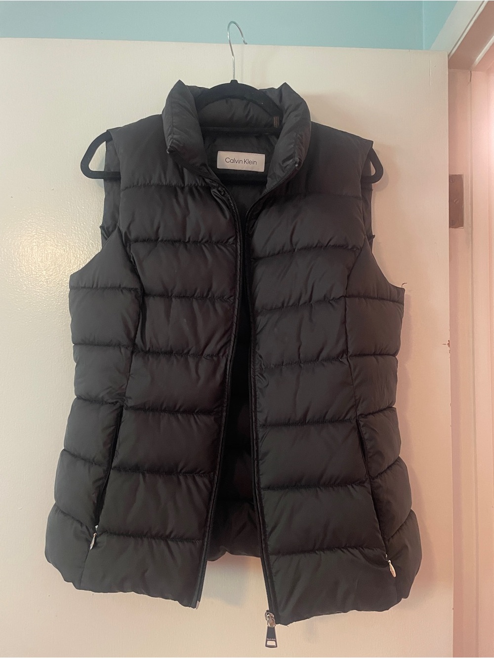 Calvin Klein Black Quilted Puffer Vest